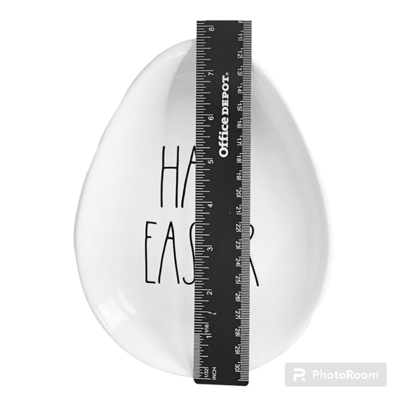 Rae Dunn "Happy Easter"  Serving Dish - Picture 3 of 5